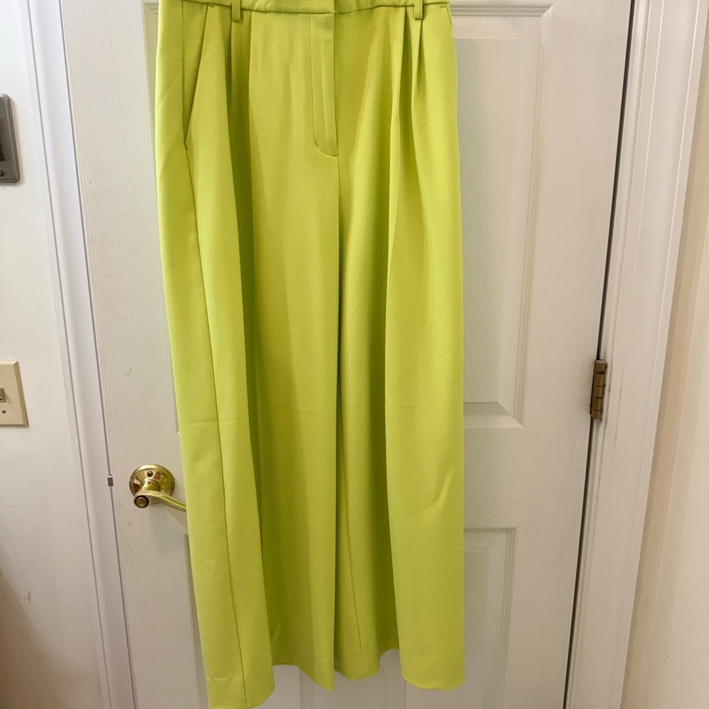 Express Women's Lime Green 3 Piece Suit Sz 6 - Picture 9 of 16